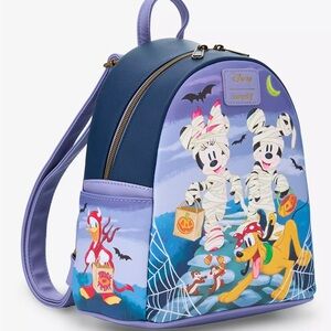 Mickey and Minnie and Friends Halloween Loungefly Backpack - NEW WITH TAGS